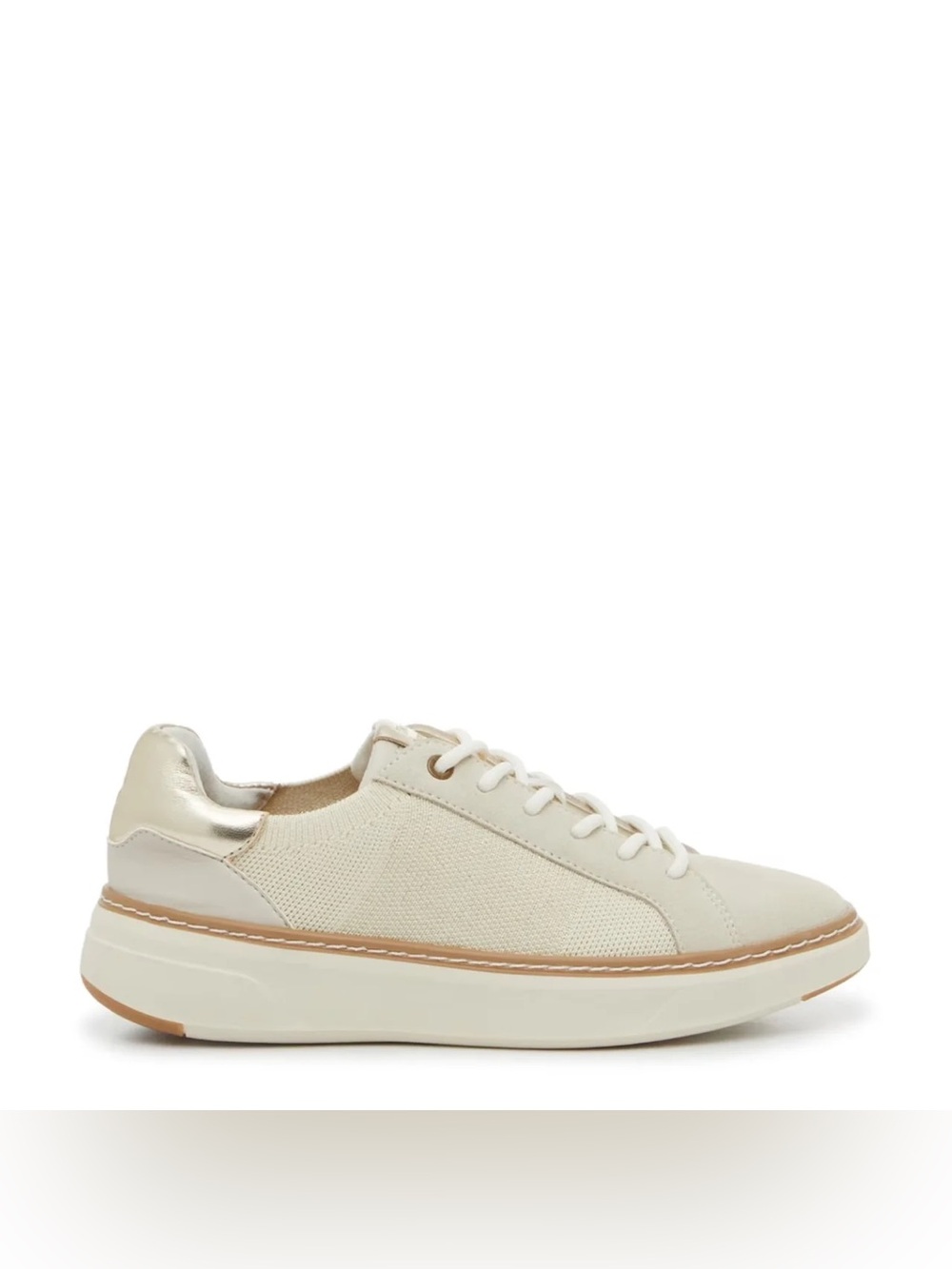 Hush Puppies Cane Sneaker  Ceiling White 8.5